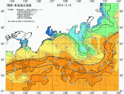 関東・東海海況速報/広域(2014/03/06)