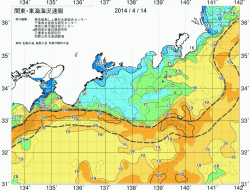 関東・東海海況速報/広域(2014/04/14)
