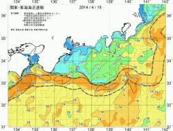 関東・東海海況速報/広域(2014/04/15)