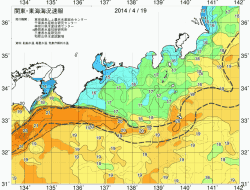 関東・東海海況速報/広域(2014/04/19)