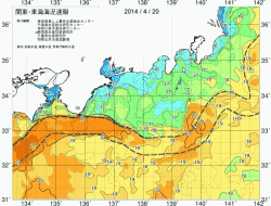 関東・東海海況速報/広域(2014/04/20)