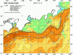 関東・東海海況速報/広域(2014/05/04)