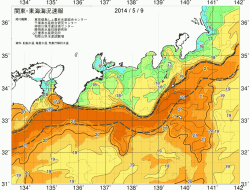 関東・東海海況速報/広域(2014/05/09)
