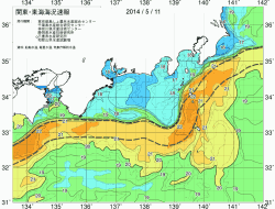 関東・東海海況速報/広域(2014/05/11)