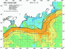 関東・東海海況速報/広域(2014/05/12)