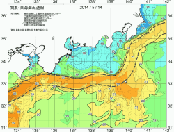 関東・東海海況速報/広域(2014/05/14)