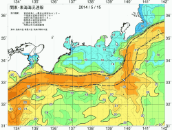 関東・東海海況速報/広域(2014/05/15)