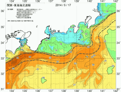 関東・東海海況速報/広域(2014/05/17)