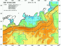 関東・東海海況速報/広域(2014/05/18)
