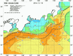 関東・東海海況速報/広域(2014/05/19)