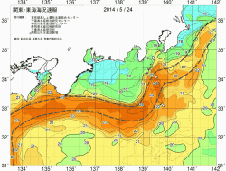 関東・東海海況速報/広域(2014/05/24)
