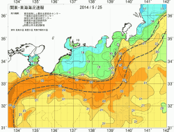 関東・東海海況速報/広域(2014/05/25)