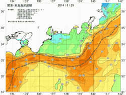 関東・東海海況速報/広域(2014/05/29)