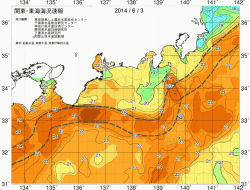 関東・東海海況速報/広域(2014/06/03)