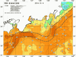 関東・東海海況速報/広域(2014/06/04)