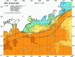 関東・東海海況速報/広域(2014/07/30)