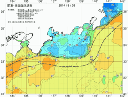 関東・東海海況速報/広域(2014/09/26)