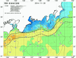 関東・東海海況速報/広域(2014/11/20)