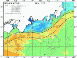 関東・東海海況速報/広域(2014/12/03)