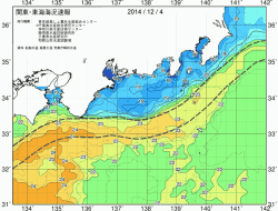 関東・東海海況速報/広域(2014/12/04)