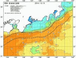 関東・東海海況速報/広域(2014/12/09)