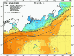 関東・東海海況速報/広域(2014/12/10)