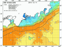 関東・東海海況速報/広域(2014/12/11)