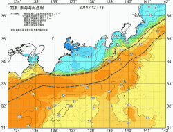 関東・東海海況速報/広域(2014/12/13)