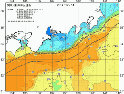 関東・東海海況速報/広域(2014/12/14)