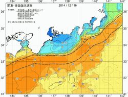 関東・東海海況速報/広域(2014/12/16)