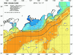 関東・東海海況速報/広域(2014/12/17)