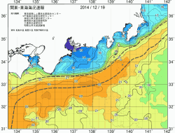 関東・東海海況速報/広域(2014/12/19)