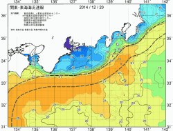 関東・東海海況速報/広域(2014/12/20)