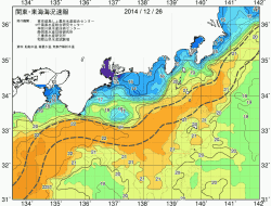 関東・東海海況速報/広域(2014/12/26)
