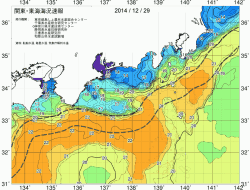 関東・東海海況速報/広域(2014/12/29)
