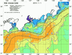 関東・東海海況速報/広域(2015/01/01)
