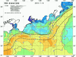 関東・東海海況速報/広域(2015/01/06)