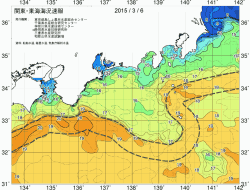 関東・東海海況速報/広域(2015/03/06)
