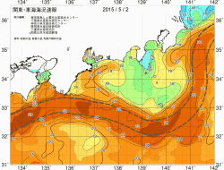 関東・東海海況速報/広域(2015/05/02)