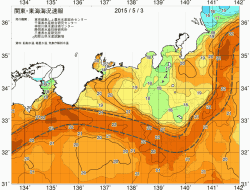 関東・東海海況速報/広域(2015/05/03)