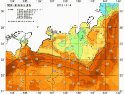 関東・東海海況速報/広域(2015/05/04)