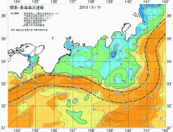 関東・東海海況速報/広域(2015/05/11)