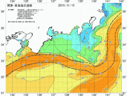 関東・東海海況速報/広域(2015/05/13)