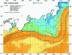 関東・東海海況速報/広域(2015/05/14)