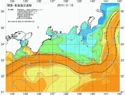 関東・東海海況速報/広域(2015/05/15)