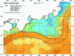 関東・東海海況速報/広域(2015/05/17)
