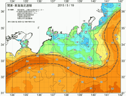 関東・東海海況速報/広域(2015/05/19)