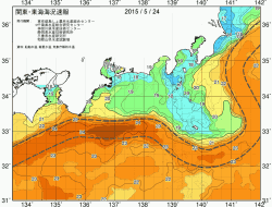 関東・東海海況速報/広域(2015/05/24)