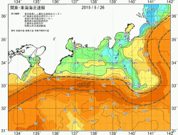 関東・東海海況速報/広域(2015/05/26)