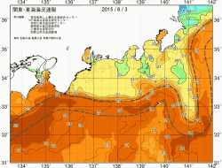 関東・東海海況速報/広域(2015/06/03)